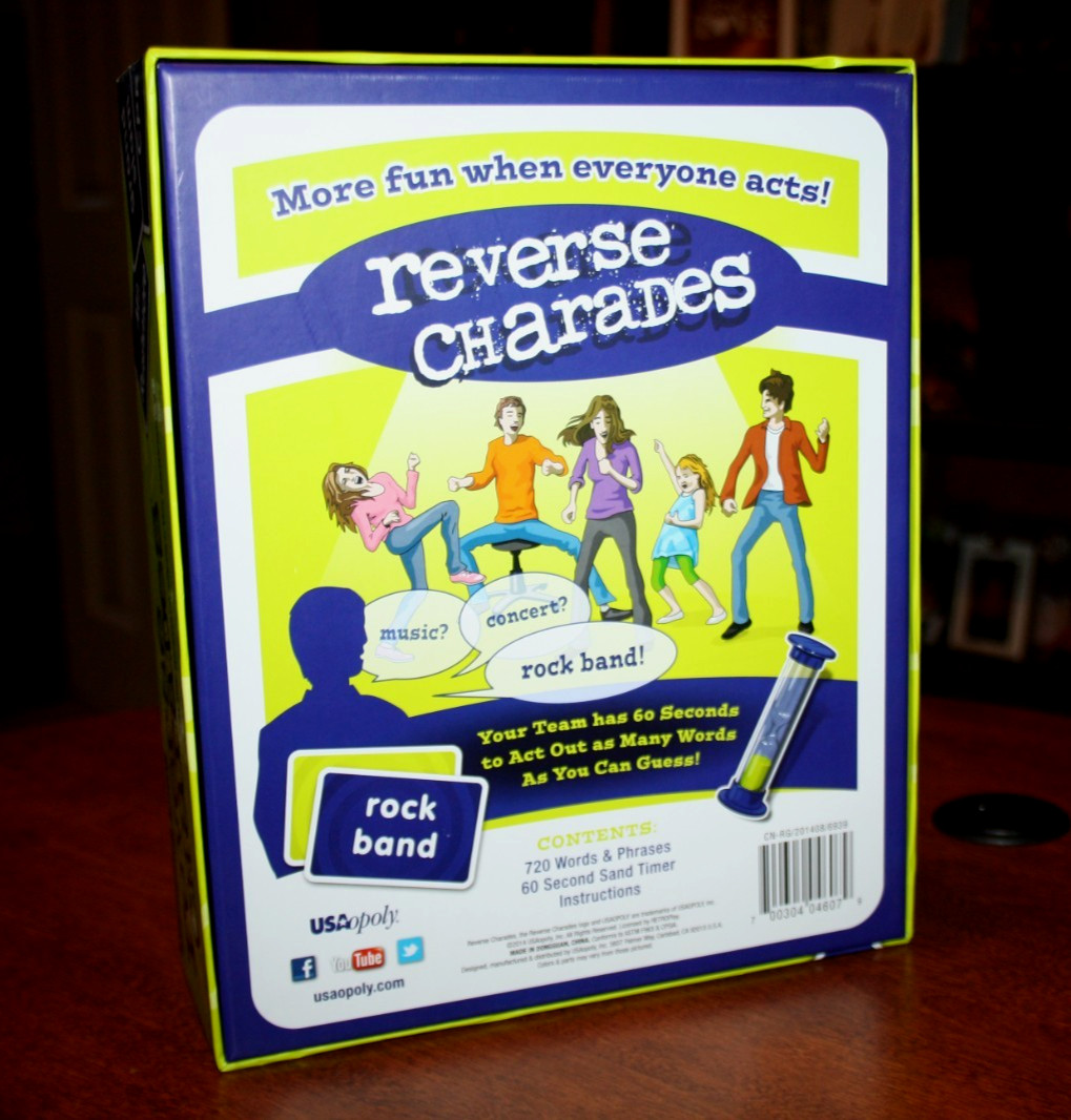 The Original Reverse Charades A Hilarious Twist on Charades – USAopoly 2015