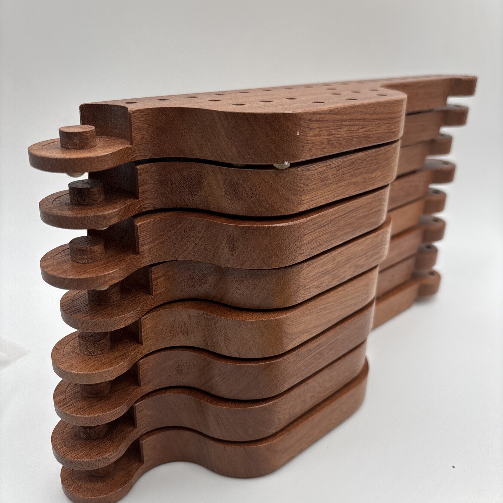 Pegs and Jokers 8 Player board game. Made In The USA, BY Don Strenz Woodworking