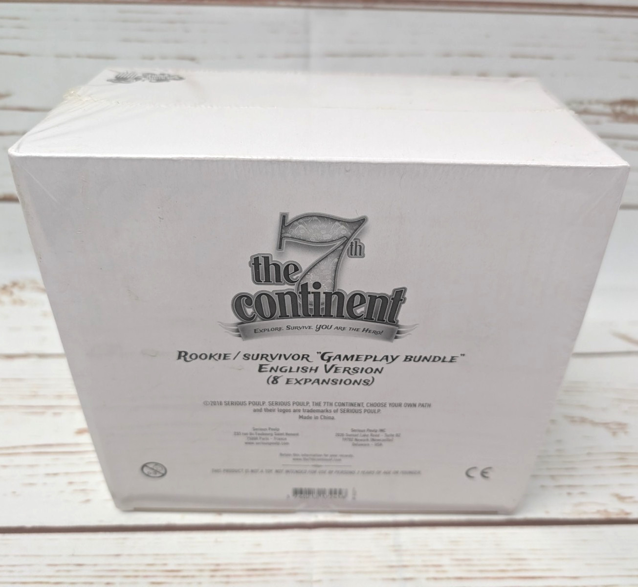 The 7th Continent Rookie Survivor Game Bundle English Version 8 Expansions NIS