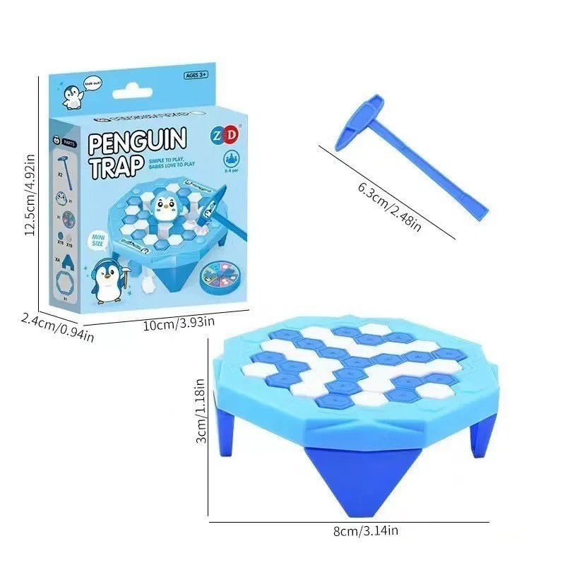 Save Penguin Peril Don’t Break The Ice Challenge Kids Children Family Board Game