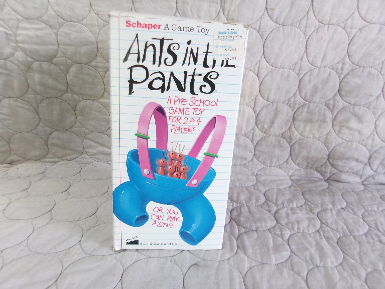 1984 Schaper Ants in the Pants Game Complete