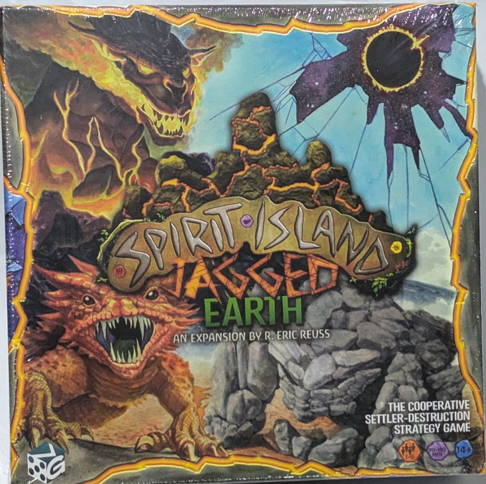 Spirit Island Jagged Earth Board Game Expansion Greater Than Games New Sealed