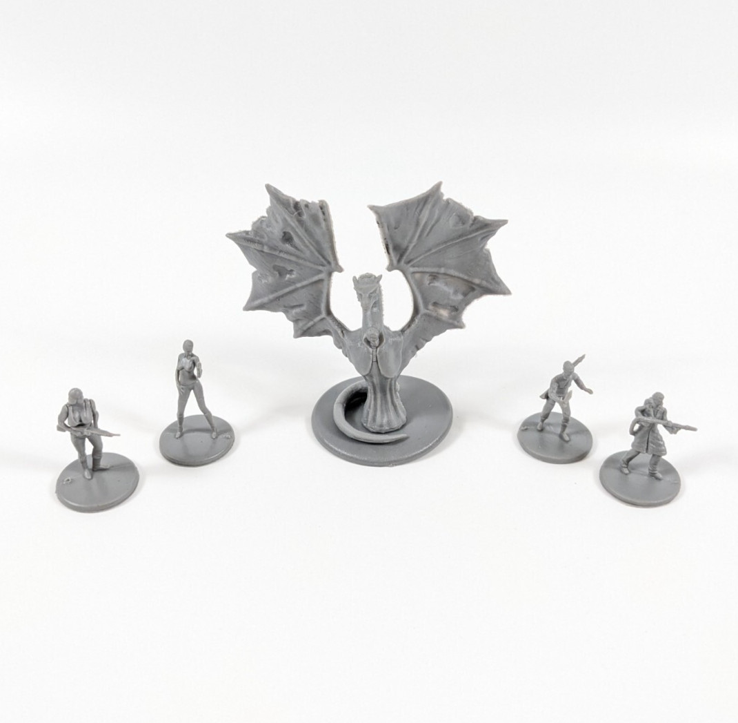 SECRETS OF THE LOST TOMB Board Game REIGN OF TERROR MINIATURES Set Used