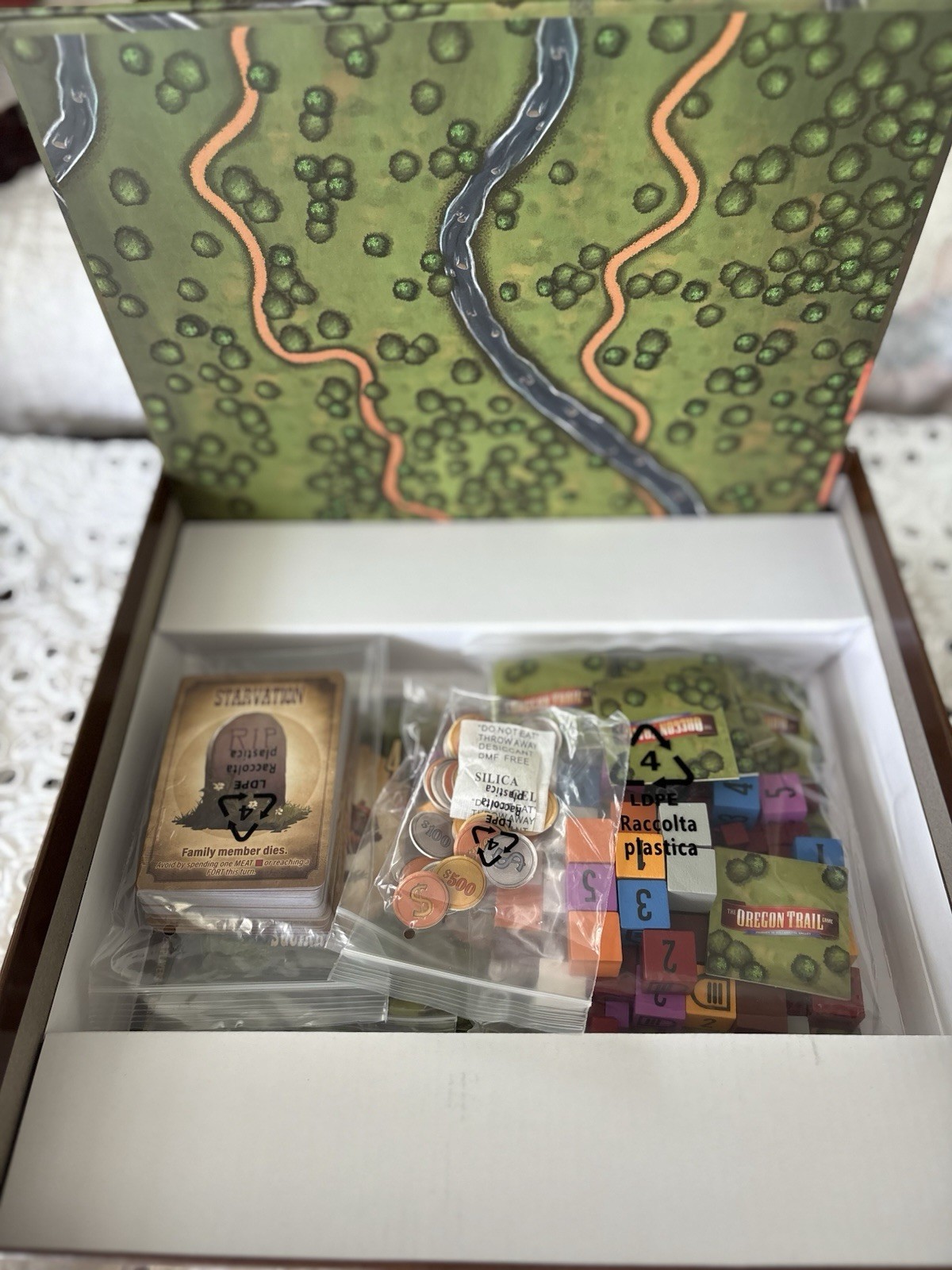 Pressman The Oregon Trail Game Board Game, Adventure, 2-4 Players, Ages 14+