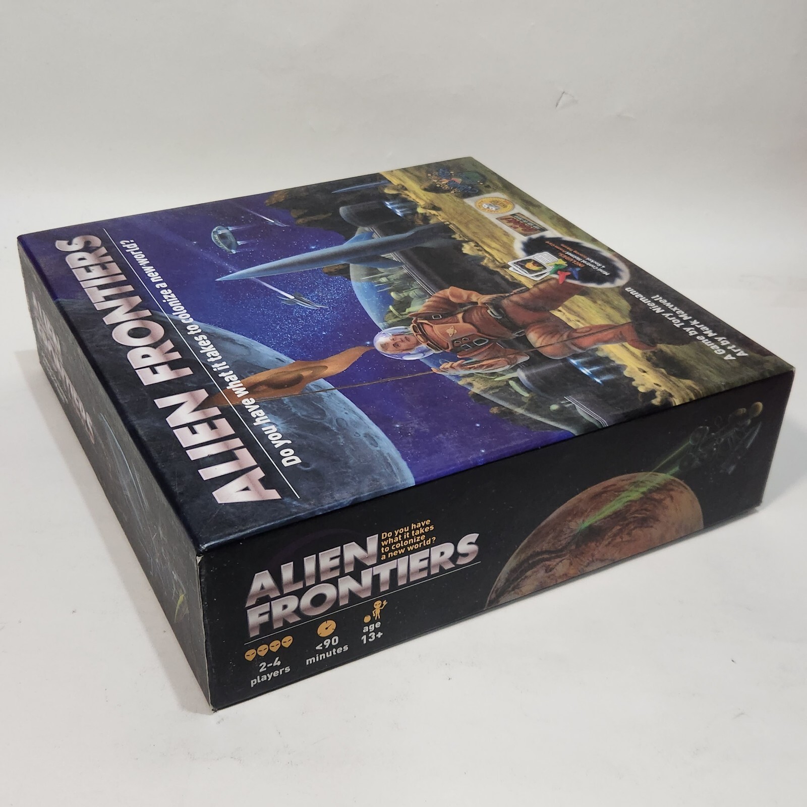 Alien Frontiers with Mind Control Helmet Card and 4 Rocket Tokens Complete 2011