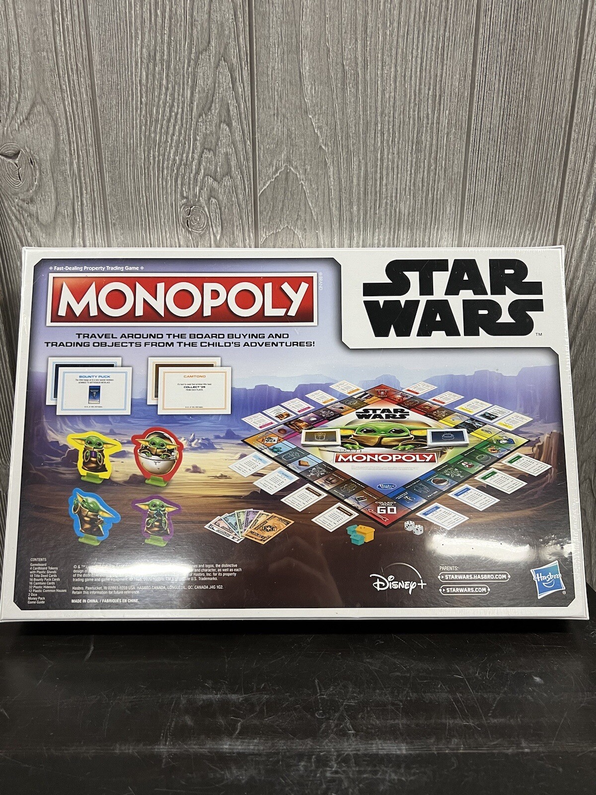 Monopoly Star Wars The Child Baby Yoda Grogu Mandalorian Edition Board Game New