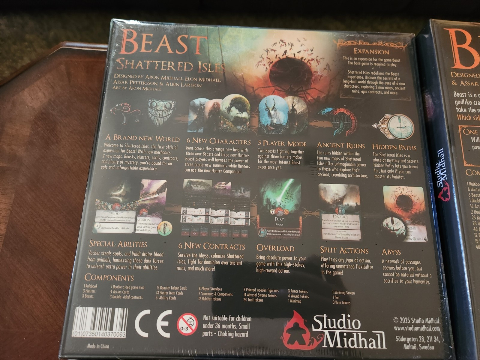 Beast & Shattered Isles Board Game – Gamefound Deluxe Pledge w/ Minis & Extras
