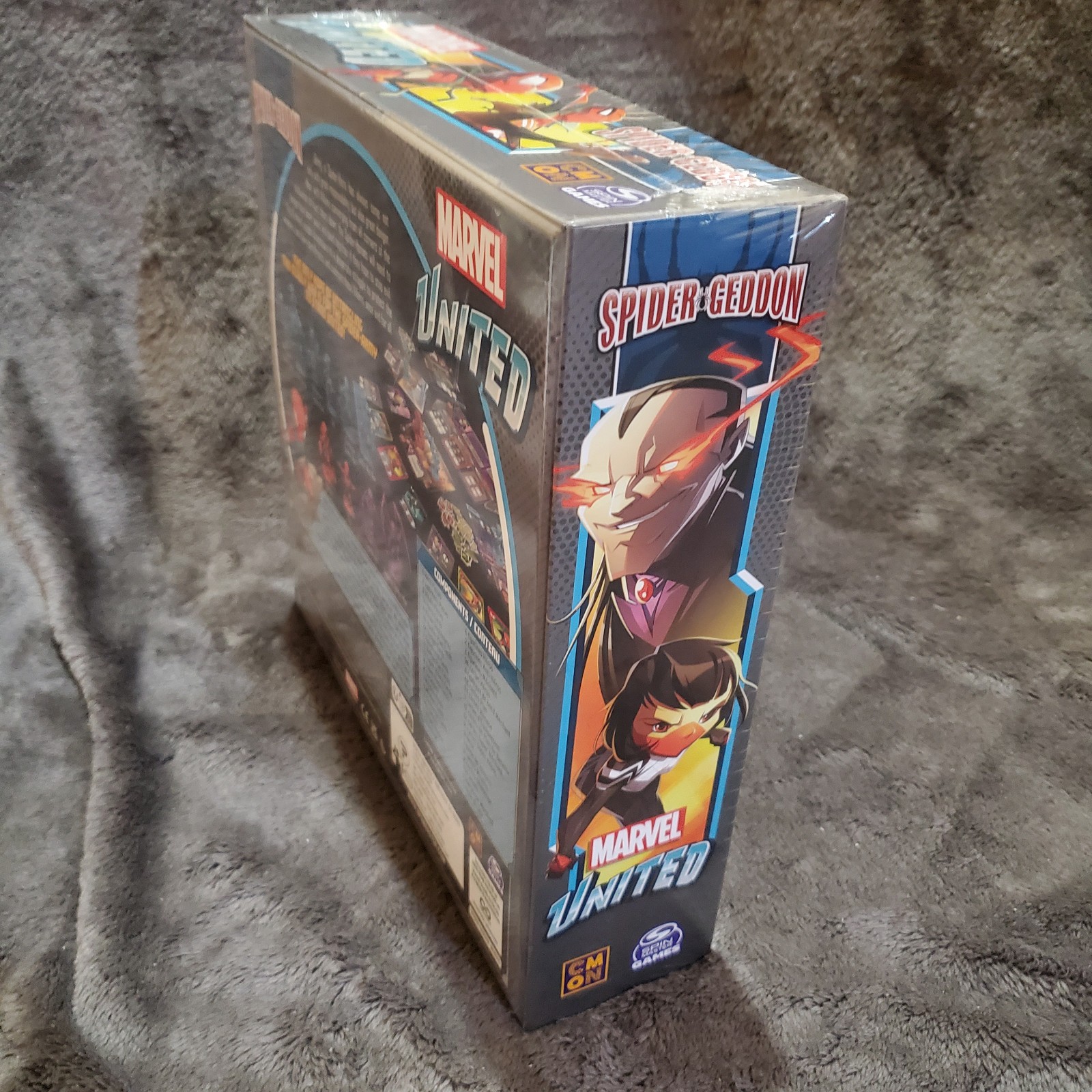 Marvel United Spider Geddon Board Game 1 To 4 Players Ages 14+ Spinmaster