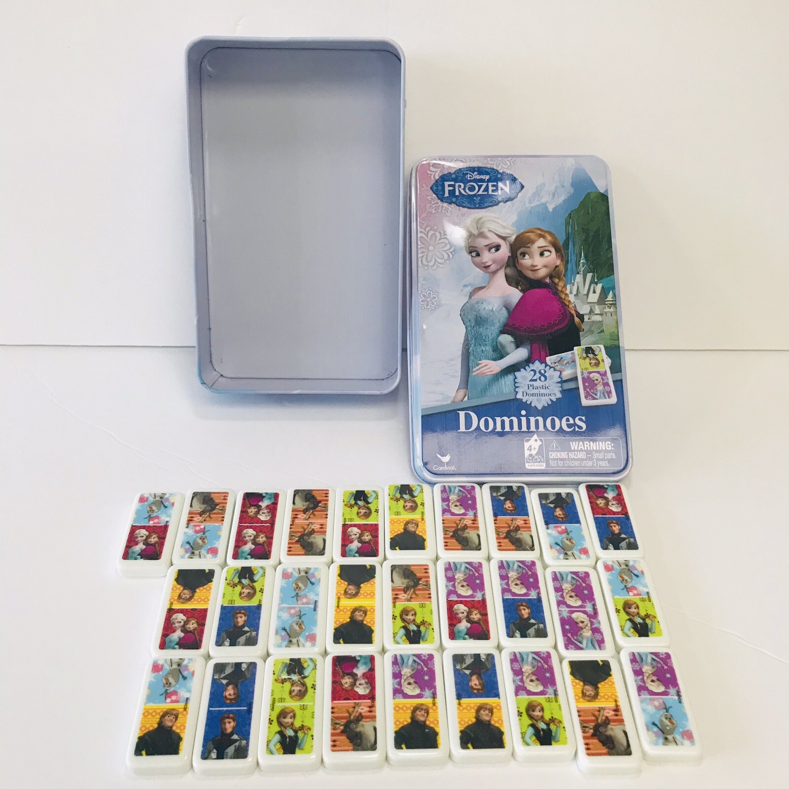 Disney Frozen Dominoes Game Princess Elsa and Anna Olaf 28 Pcs