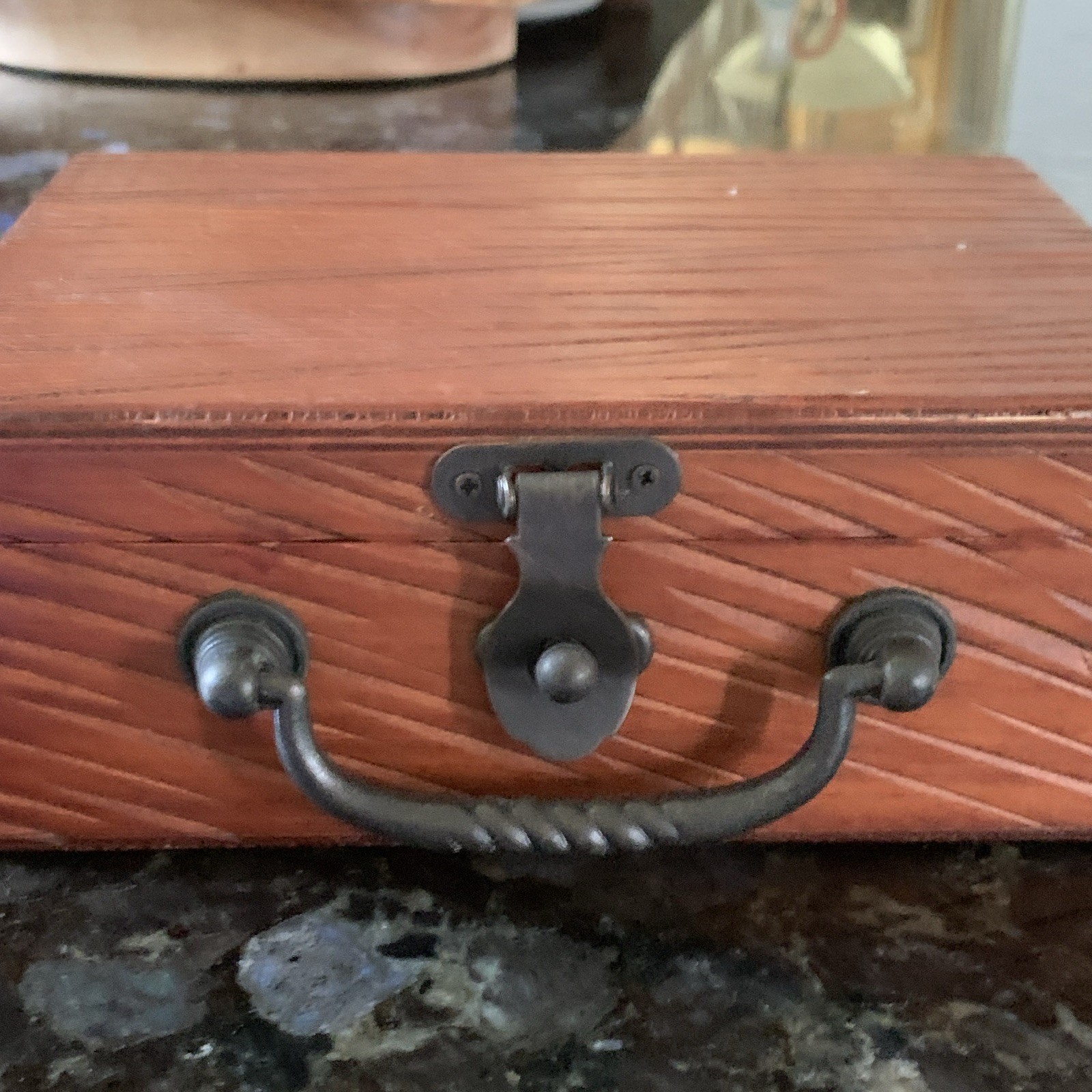 Front Porch Classics Shut-The-Box Dice Game Wooden Case, Portable Pub 2010