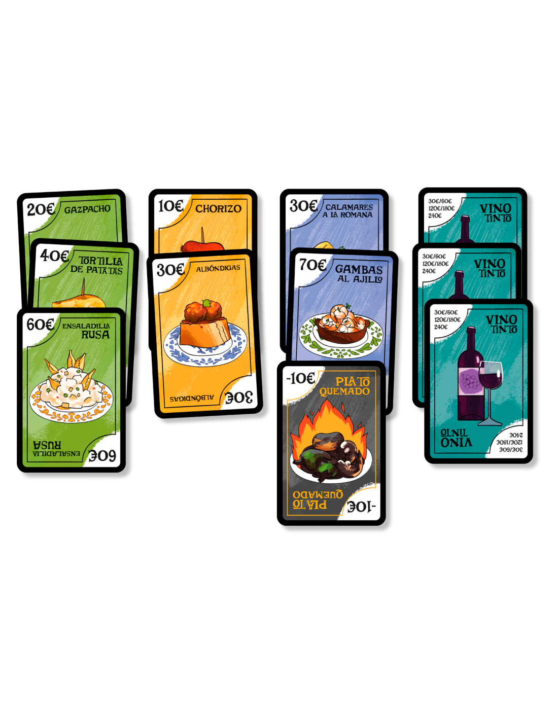 La Cuenta 2 Tomatoes Games Card Game Party Game Family Game Laying Game