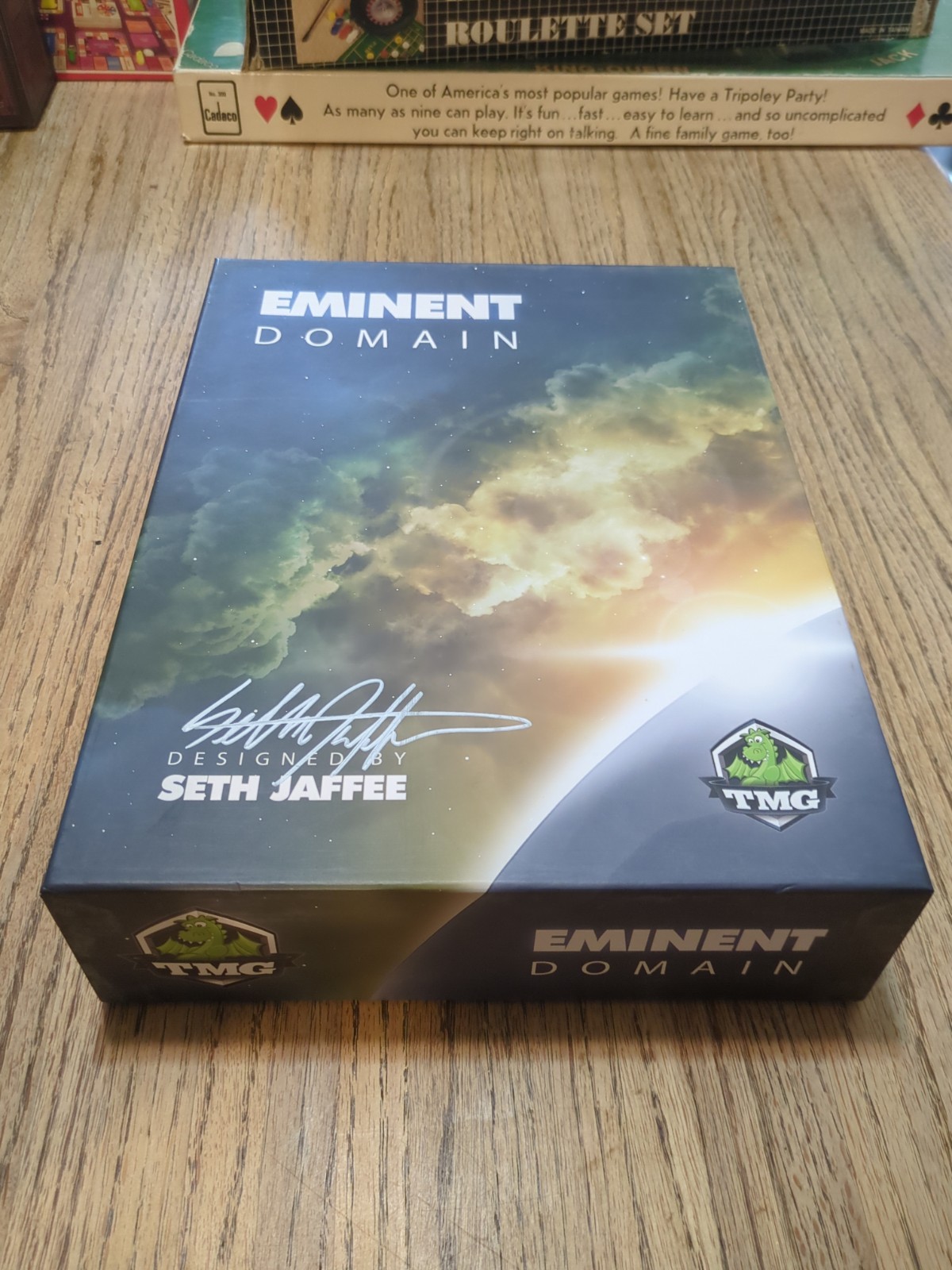 AUTOGRAPHED Eminent Domain + Escalation Expansion TMG 2011 Unpunched Unplayed