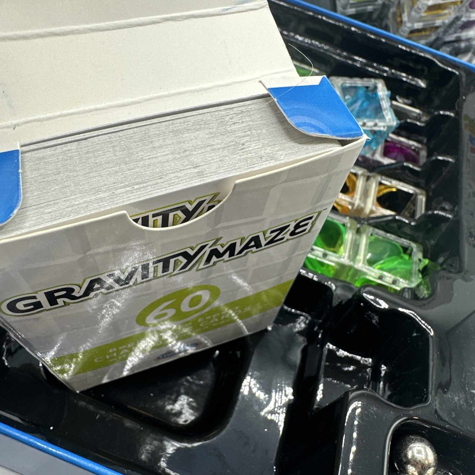 GRAVITY MAZE ThinkFun Falling Marble Logic Game Complete 2014