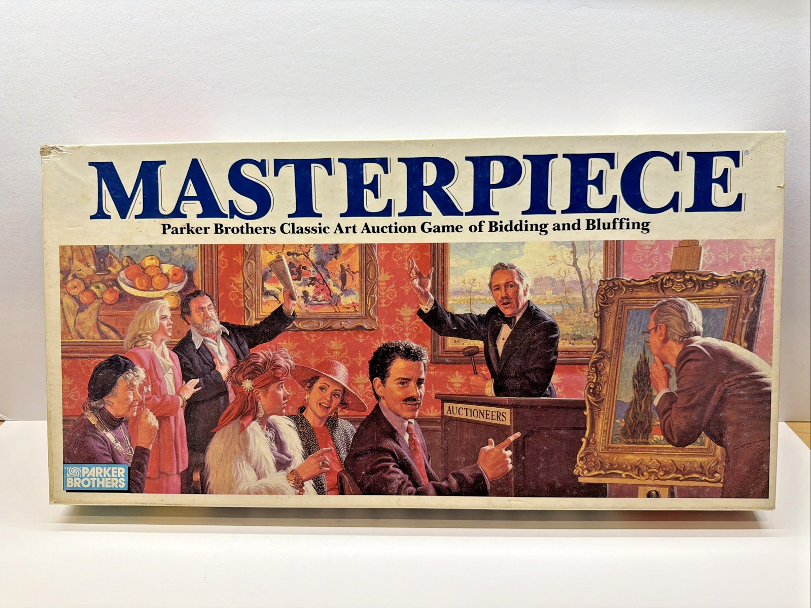 Parker Brothers Masterpiece The Classic Art Auction Game 1987; 100% COMPLETE