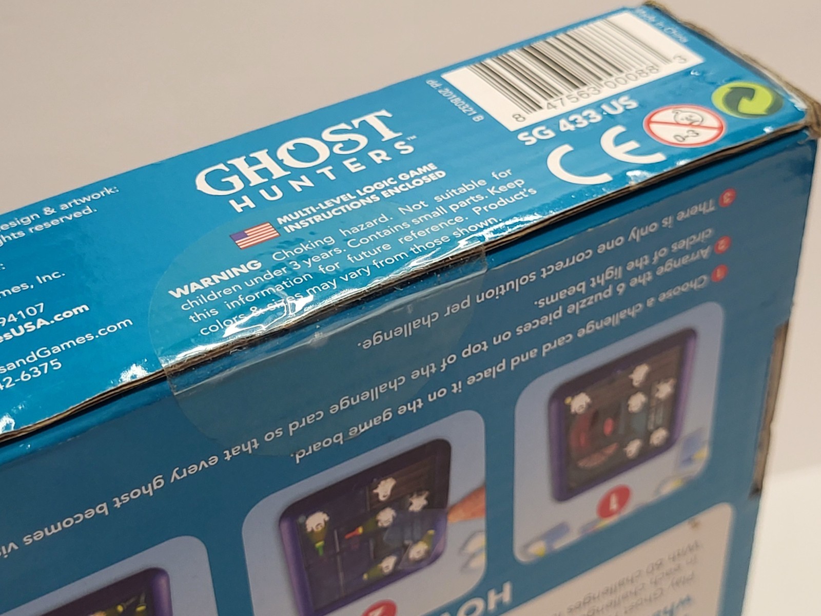 Ghost Hunters Game – NEW – Logic Educational Halloween Kids Brain Teaser Smart