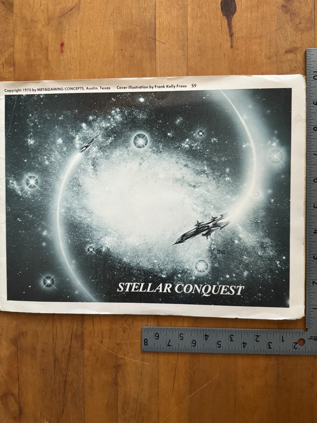 Avalon Hill & MGC – Stellar Conquest 1975 Large Format Edition No Counters