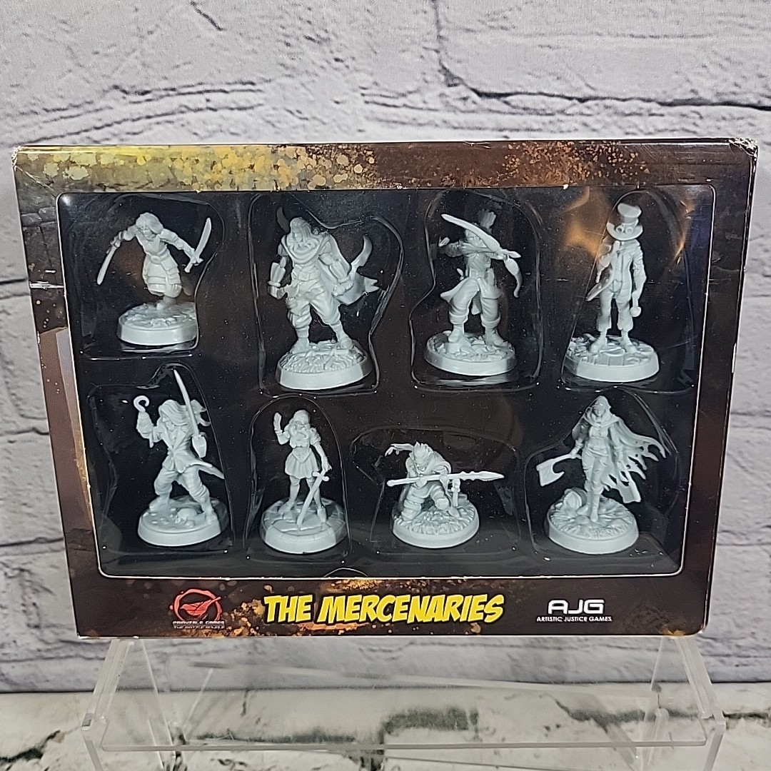 AJG Boardgame Fairytale Games – The Mercenaries SW Figures Box Set Of 8 (New)
