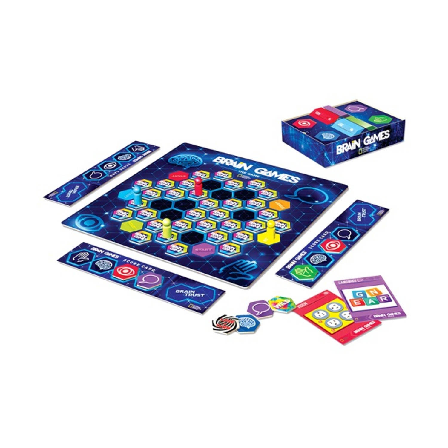 Buffalo Games Boardgame Brain Games Box VG/EX