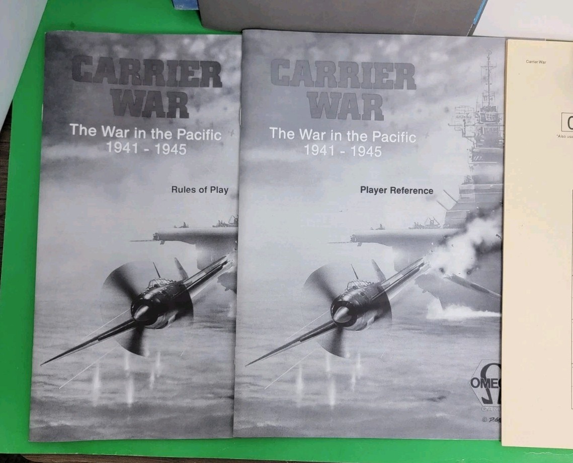 1987 – Carrier War game – The War in the Pacific 1941-1945 By Omega