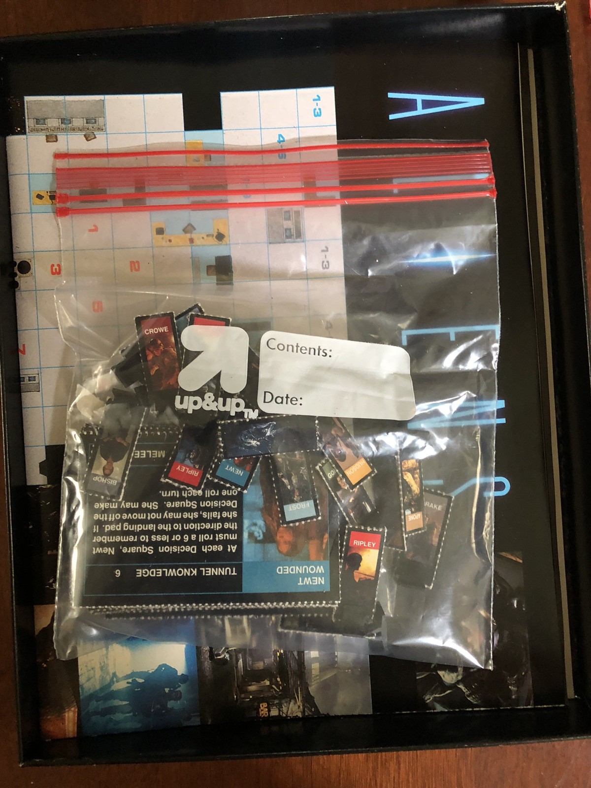 aliens this time its war board game 1989 original complete punched by me