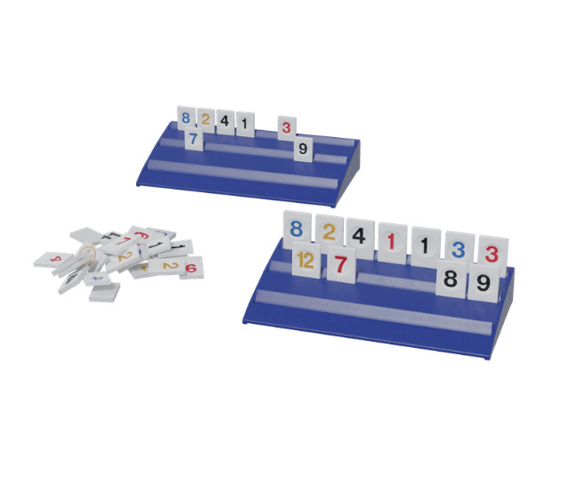 Rummikub by Pressman – Classic Edition – The Original Rummy Tile Game, Blue