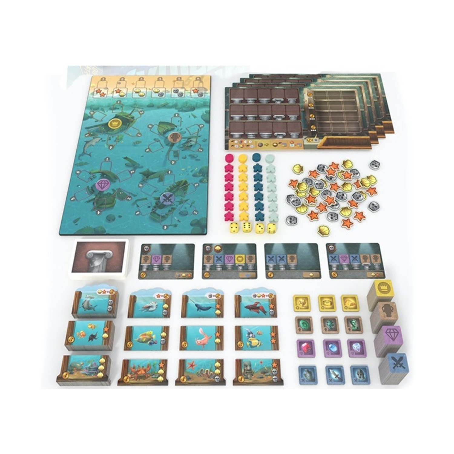 Kids Table Boardgame Wreck Raiders Box EX/NM