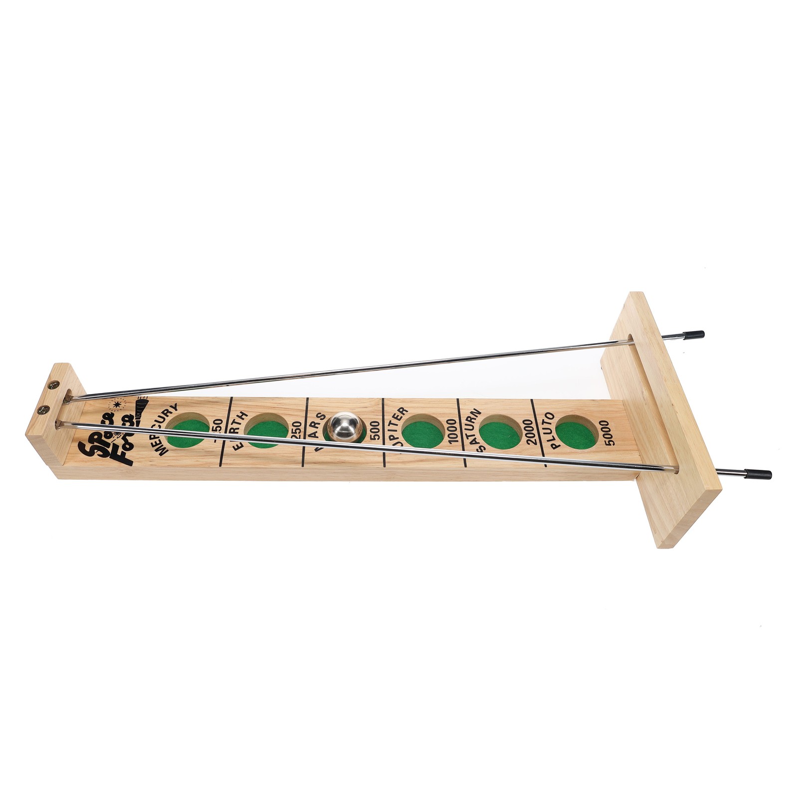 WE Games Shoot The Moon, 1940’s Nostalgia Game, Solid Natural Wood, 18 inches