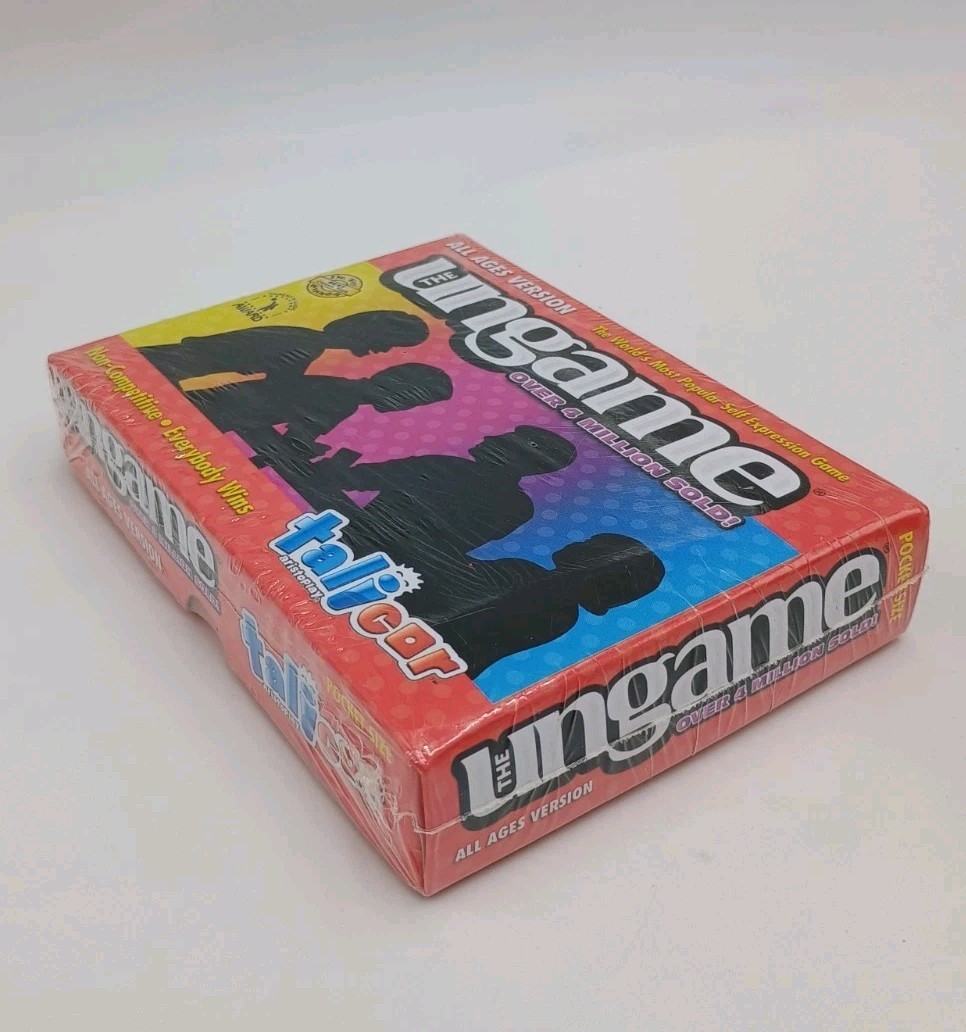 The Ungame Pocket Size All Ages Version 2016 Talicor New And Sealed 140 Cards