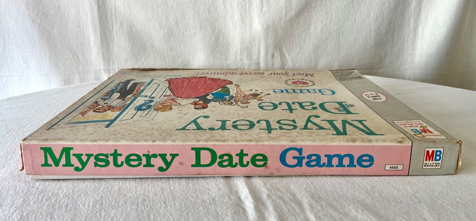 Vintage 1965 Mystery Date Game By Milton Bradley Complete Unused Cards W/Box