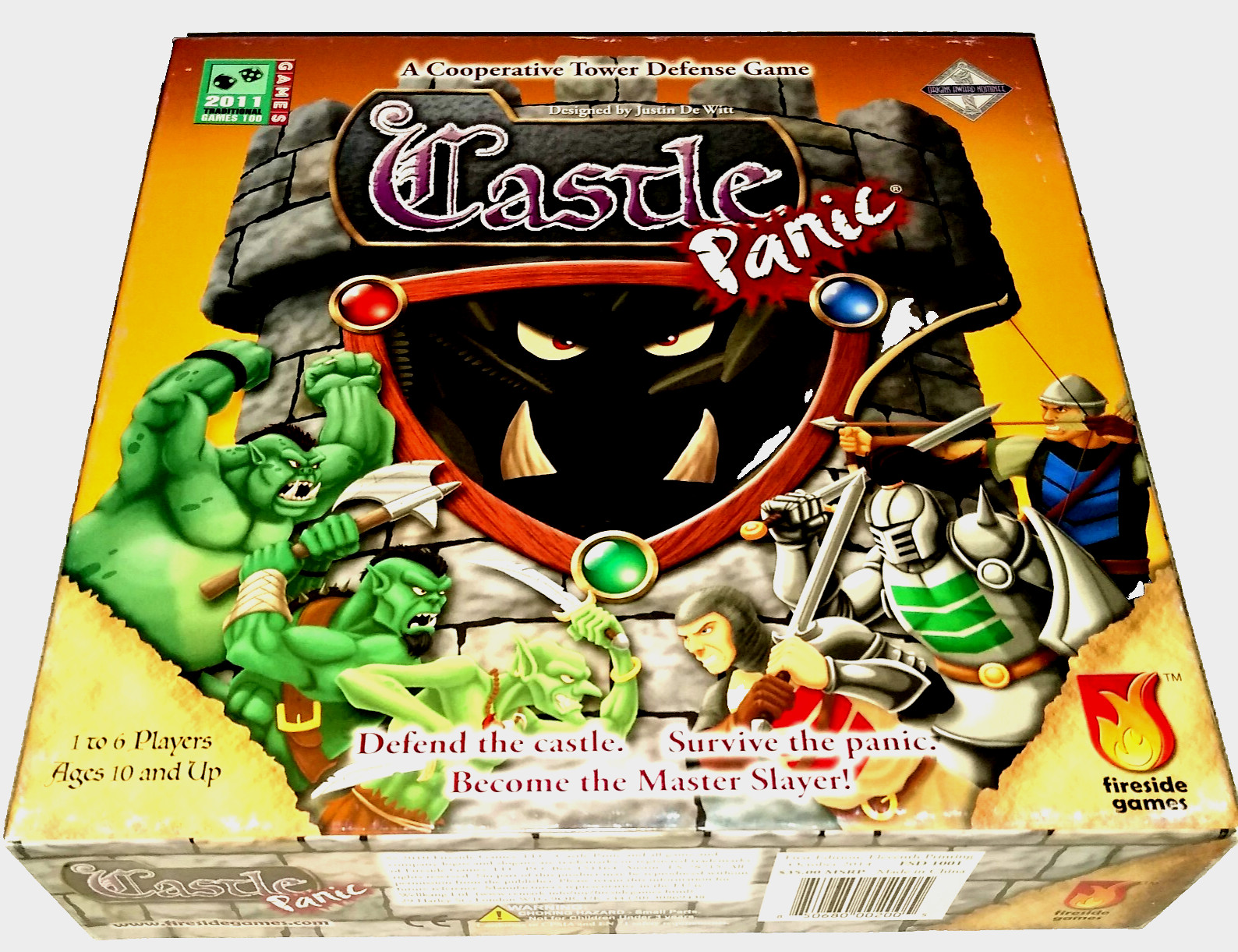 Castle Panic – A Cooperative Tower Defense Game – Cards Sealed – Good Condition