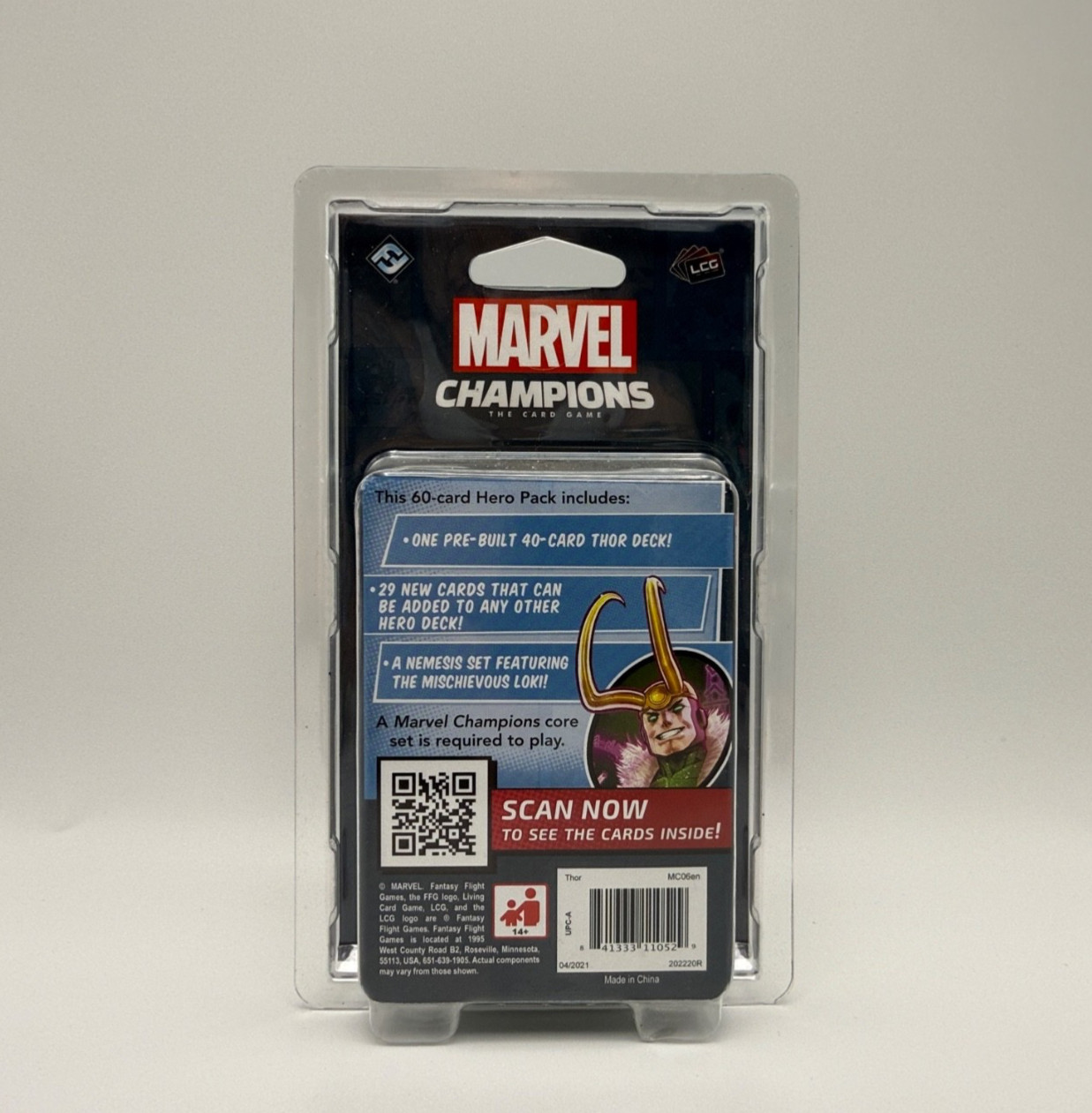 Marvel Champions Thor Hero Pack LCG Card Game Expansion FFG Sealed- Out Of Print