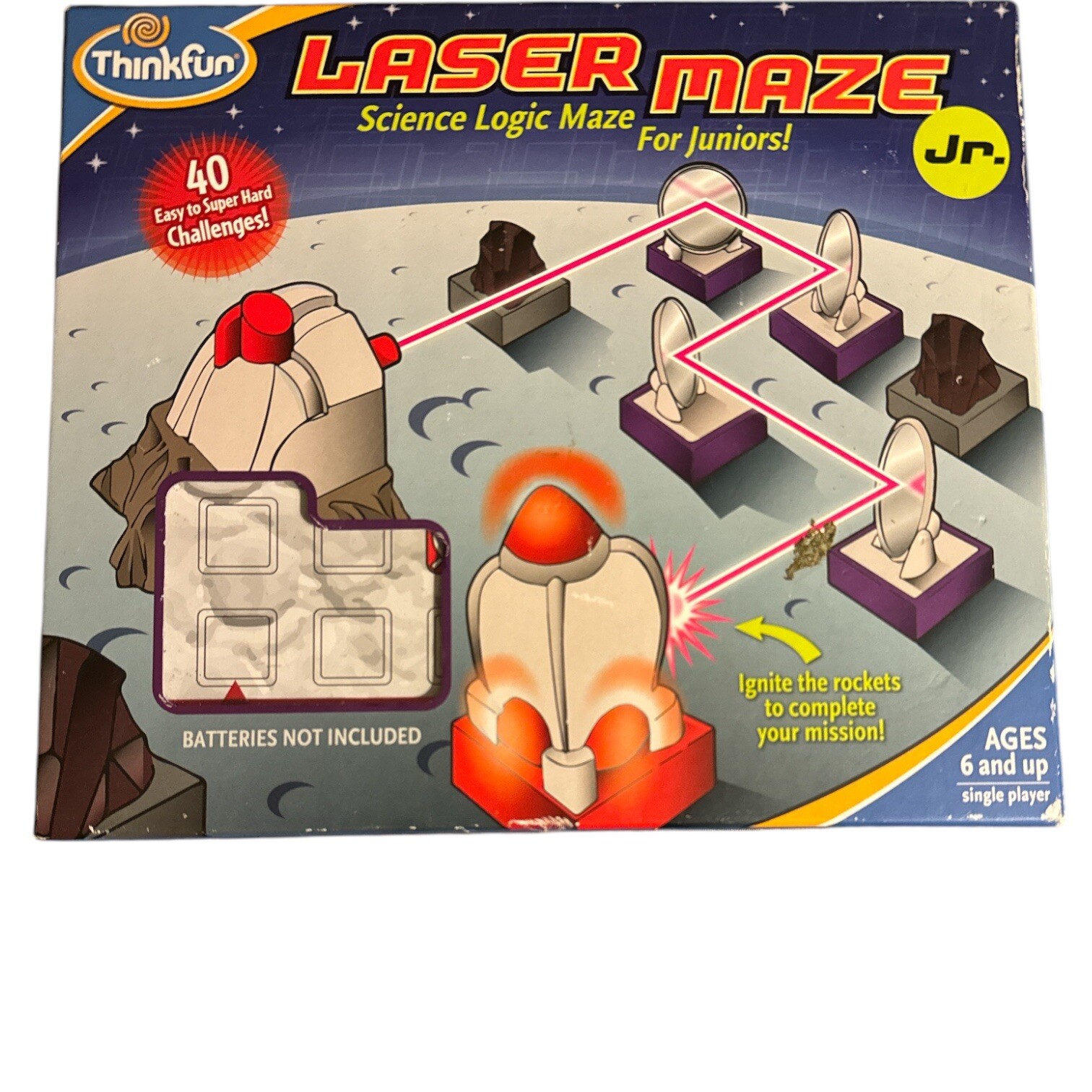Laser Maze Beam Bending Logic Board Game ThinkFun Think Fun – New