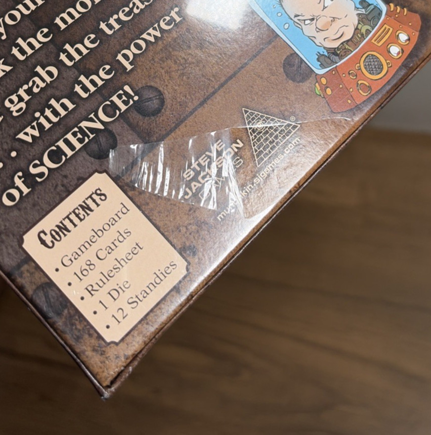 Munchkin Steampunk Deluxe Board Game – Steve Jackson Games Brand New Sealed