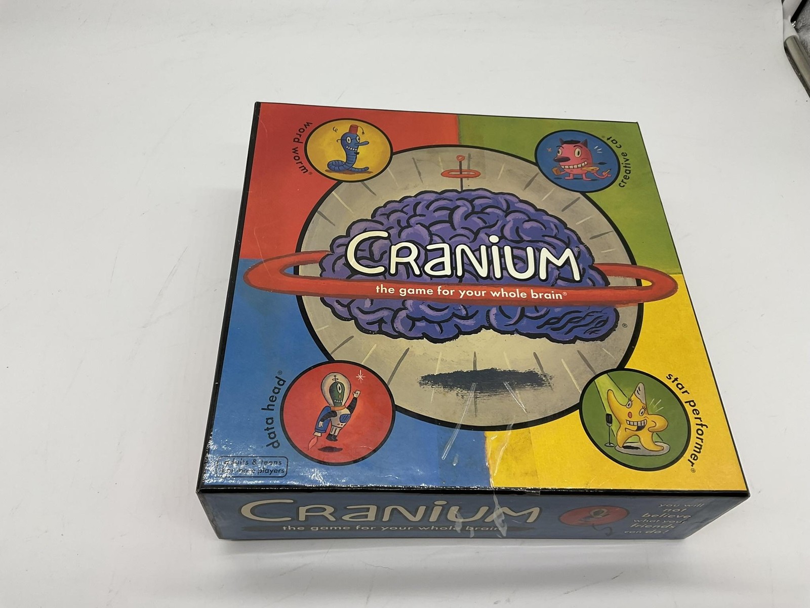 Vintage Cranium Board Game 1998 2002 Family Party Complete 4+ Players Fun NEW
