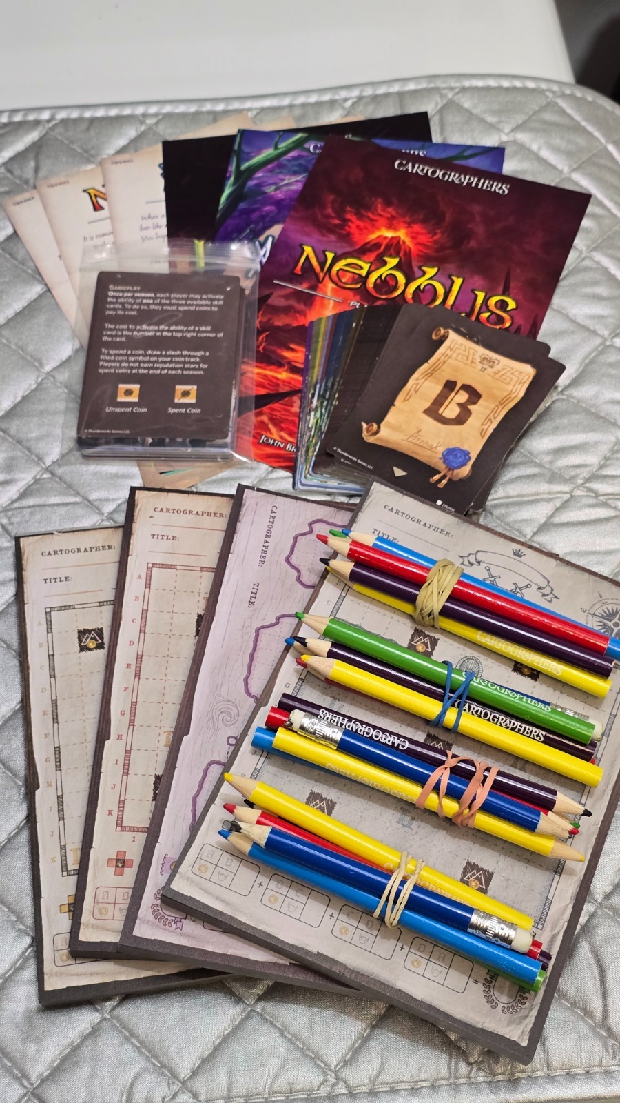 Cartographers Collectors Edition by Thunderworks Games 2021 – Complete