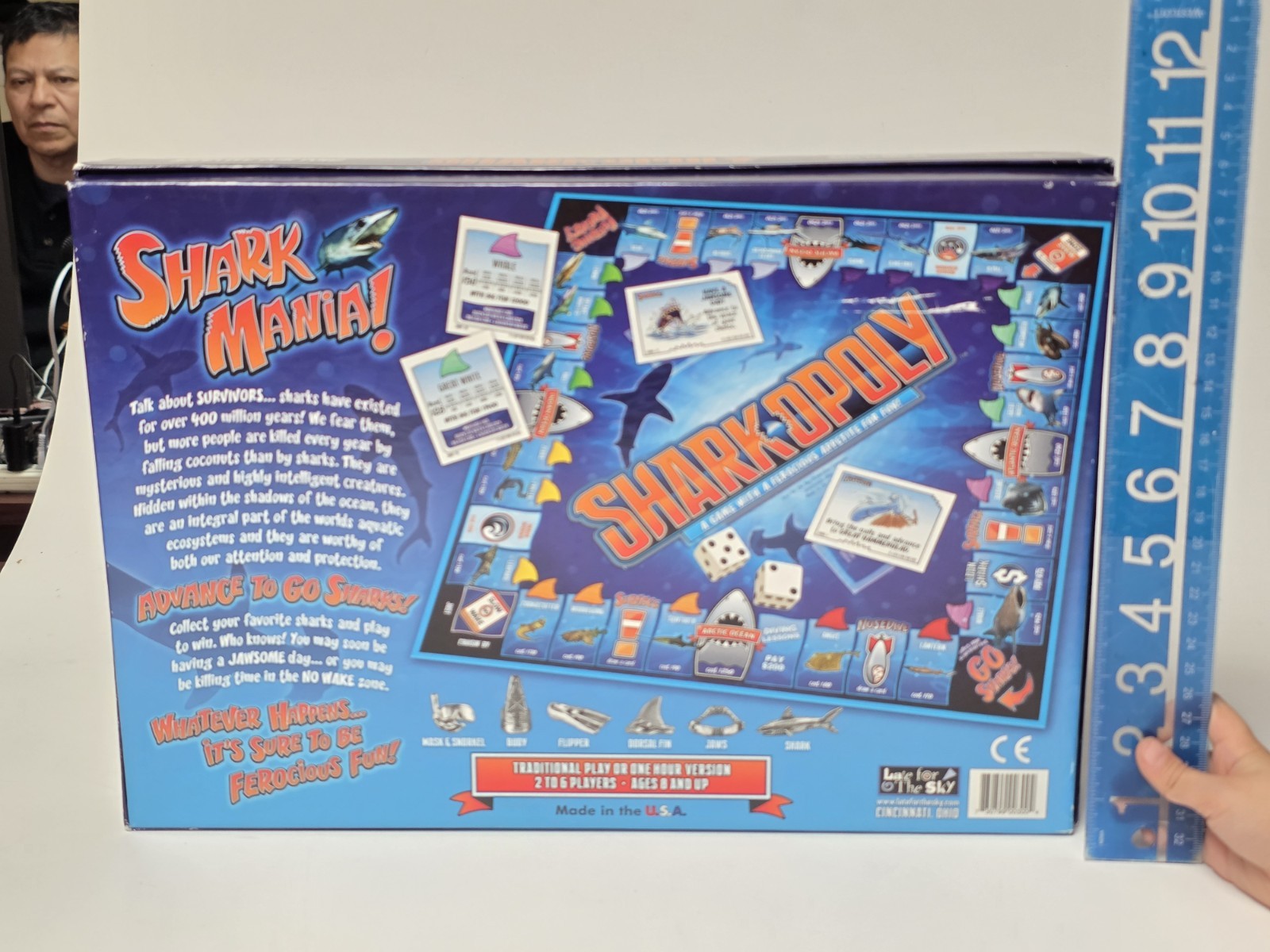 SHARKOPOLY, COMPLETE GAME FEROCIOUS APPETITE FOR FUN.