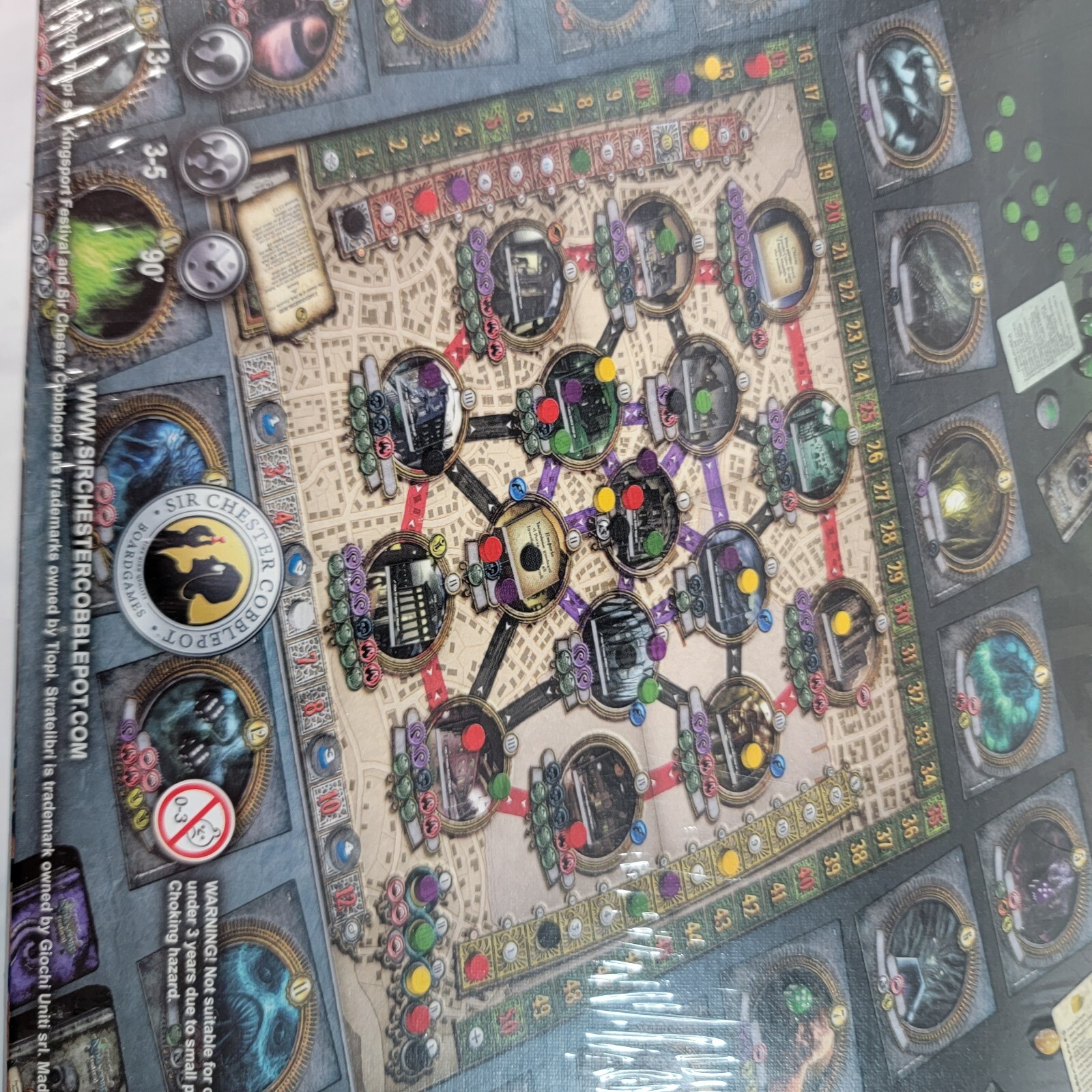 H.P. Lovecraft’s Kingsport Festival Board Game – Brand New Sealed