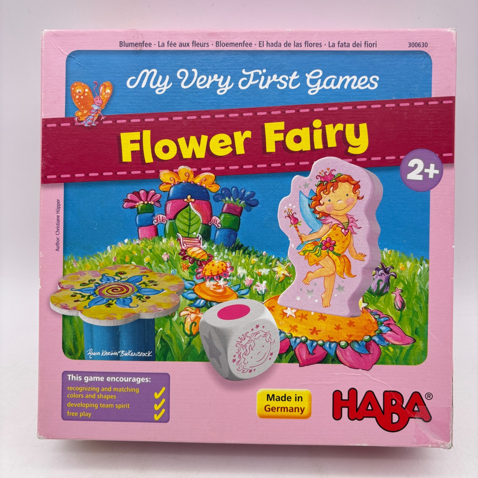 Flower Fairy COMPLETE HABA 2014 Wooden Children’s Kids Toys La fée aux fleurs