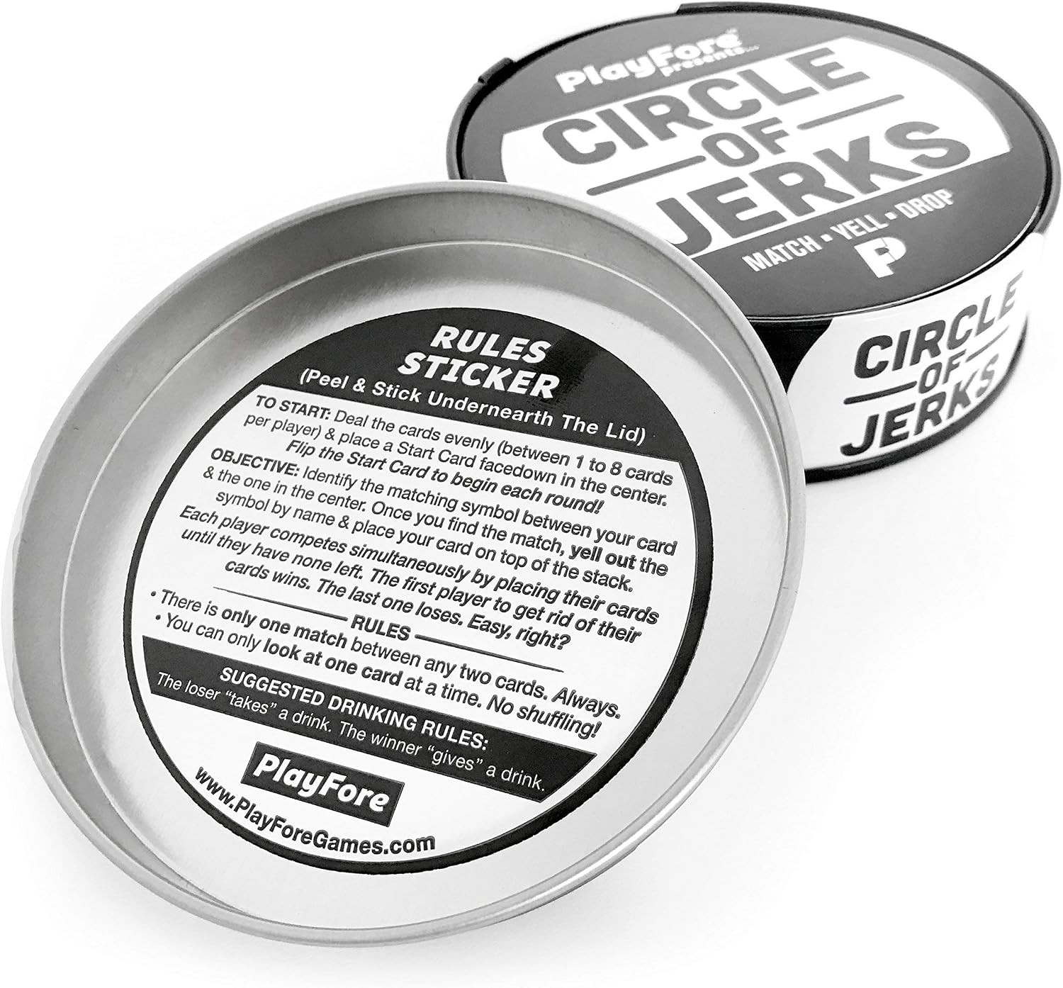 Adults Only Drinking Game – Circle of Jerks