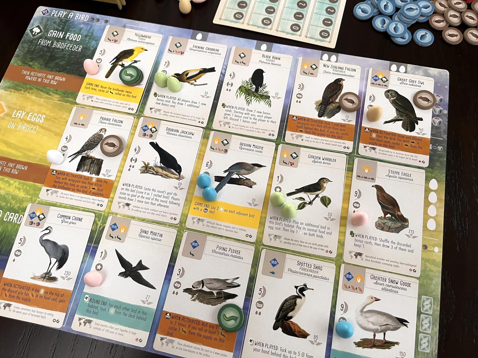 Stonemaier Games Fan-Designed Bird Promo 150 Designed By Fans Using Powers From