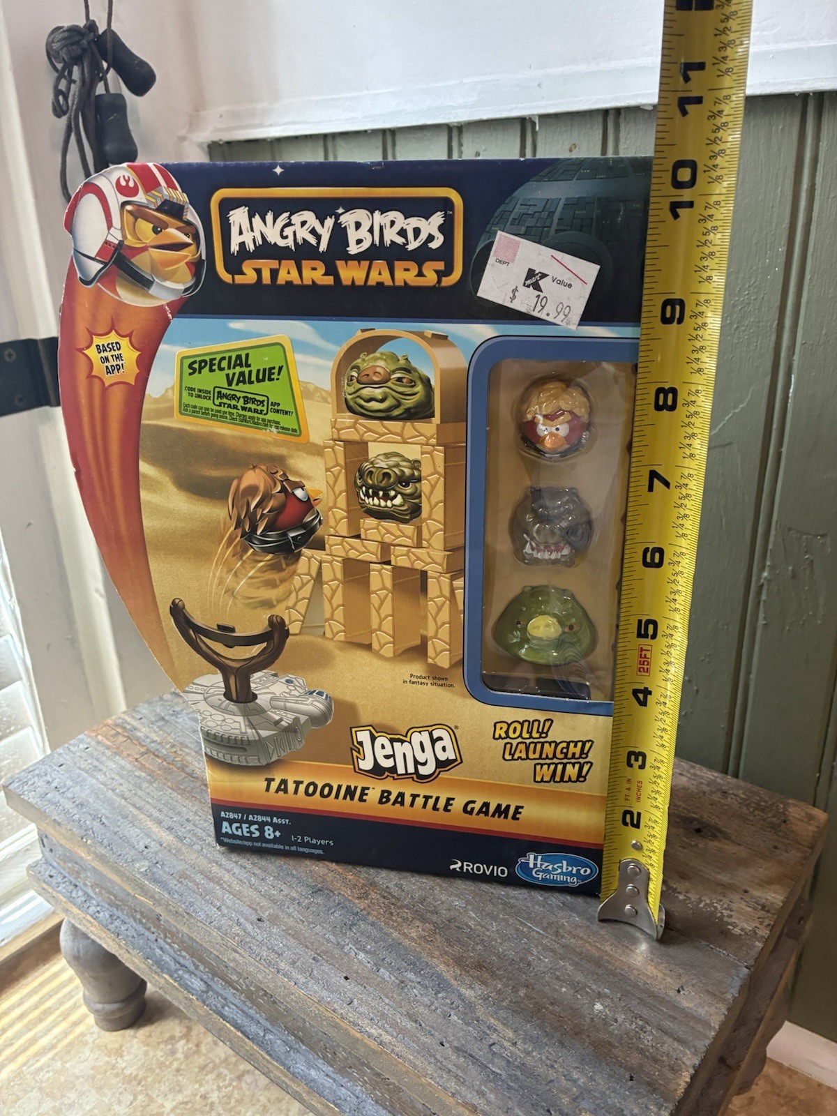 Angry Birds Star Wars Jenga Tatooine Battle Game