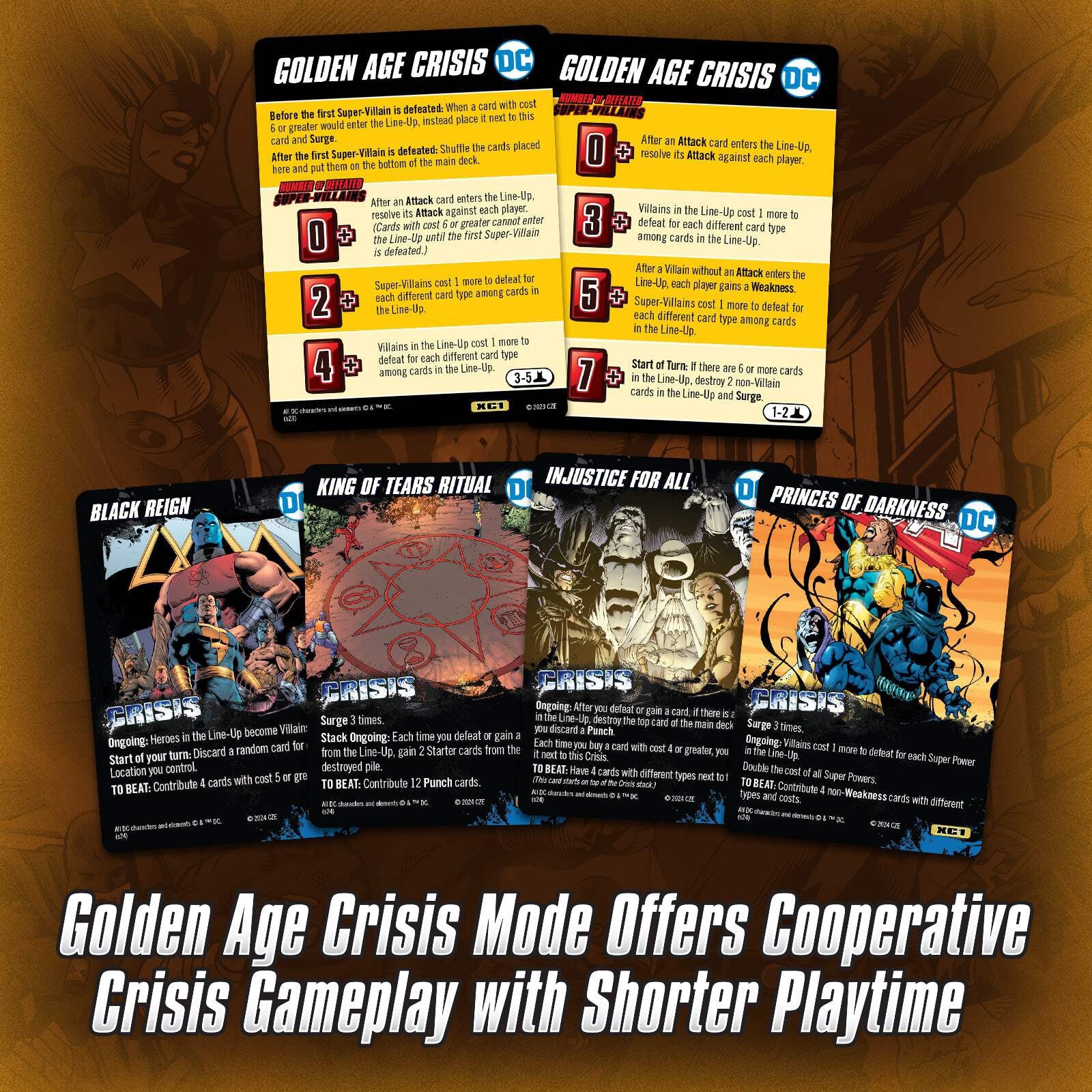 DC Deck-Building Game Crossover Crisis Pack 1 (Kickstarter Edition)