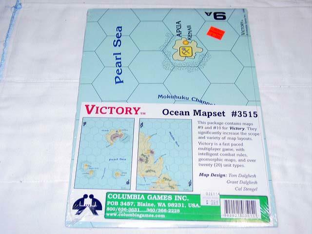 Columbia Games – VICTORY : OCEAN Mapset #3515 Maps #9 & #10 (Sealed)