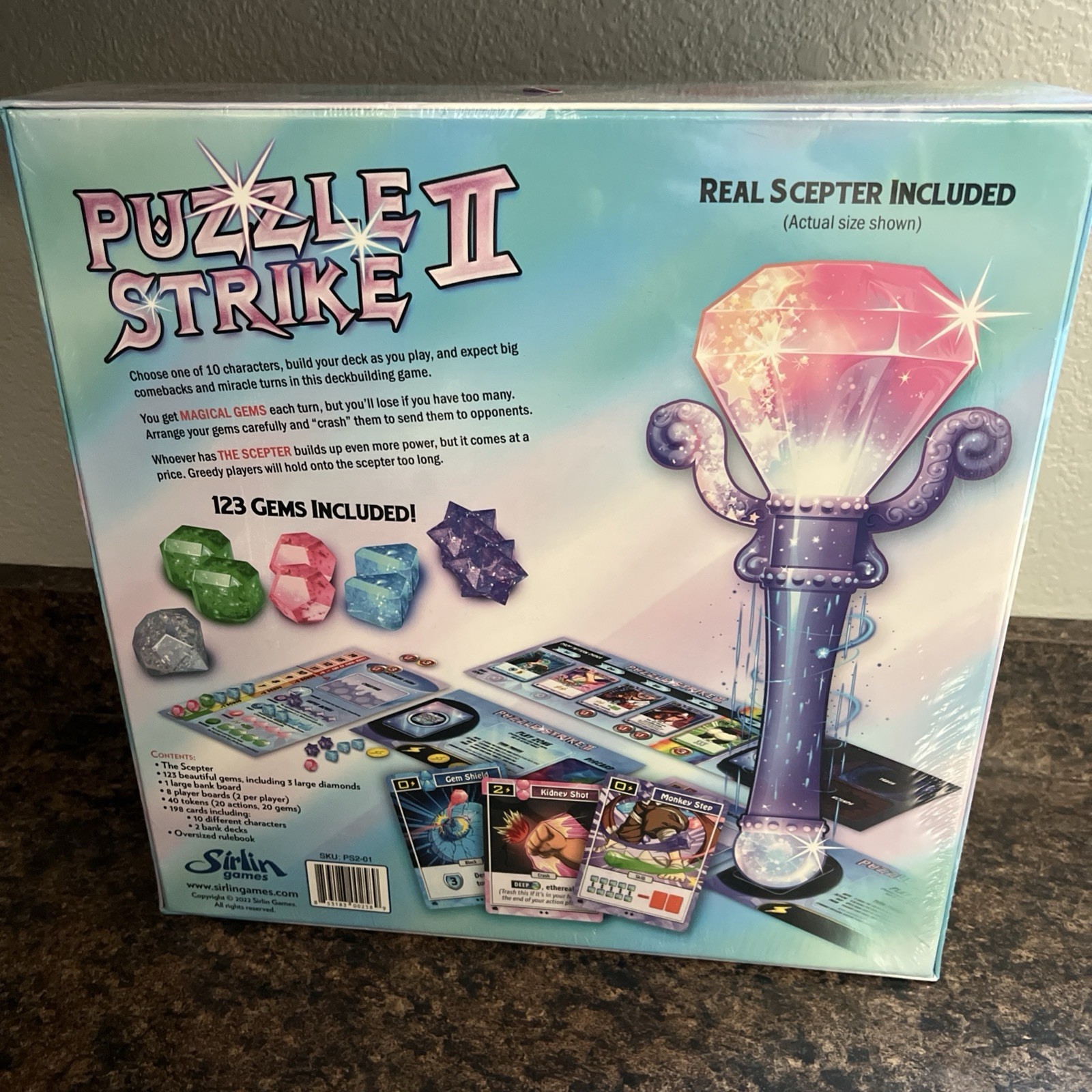 Puzzle Strike 2 Sirlin Games Board Game Factory Sealed