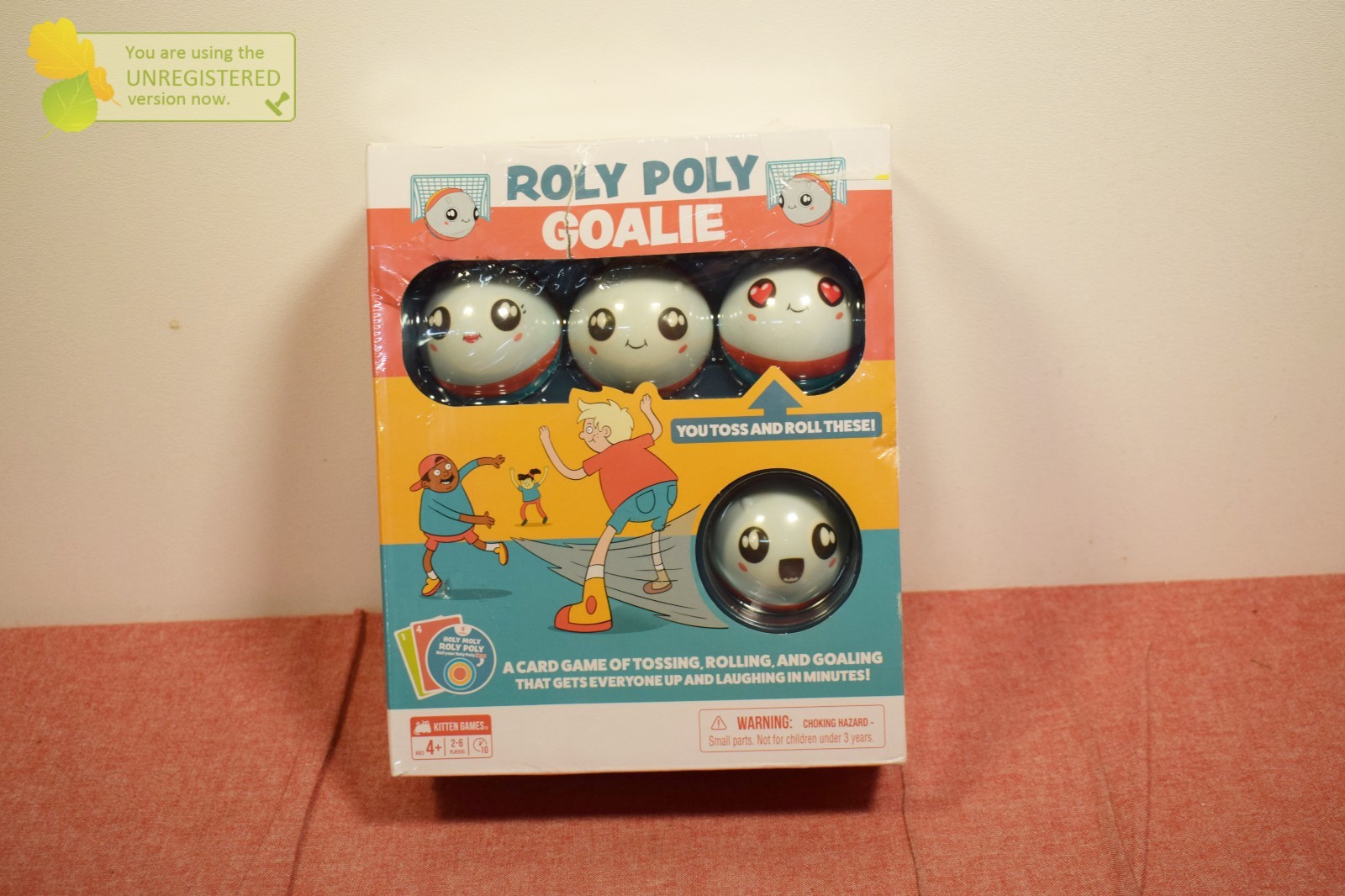 Kitten Games Roly Poly Goalie Board Game