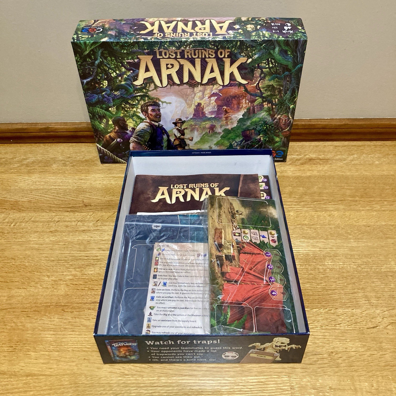 Lost Ruins of Arnak Board Game 2020 Complete Excellent Used Condition – Age 12+