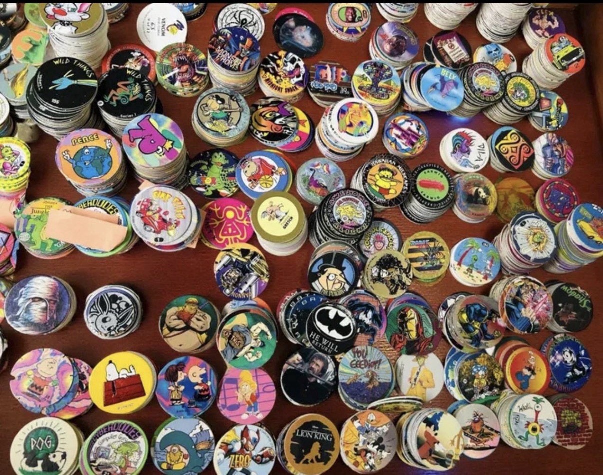 50 POGs and One Slammer – 90s POG Collection