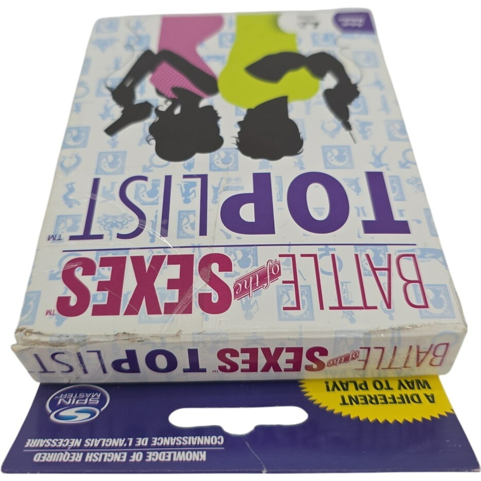 Battle of the Sexes Top List Card Game Adult Trivia Party Game