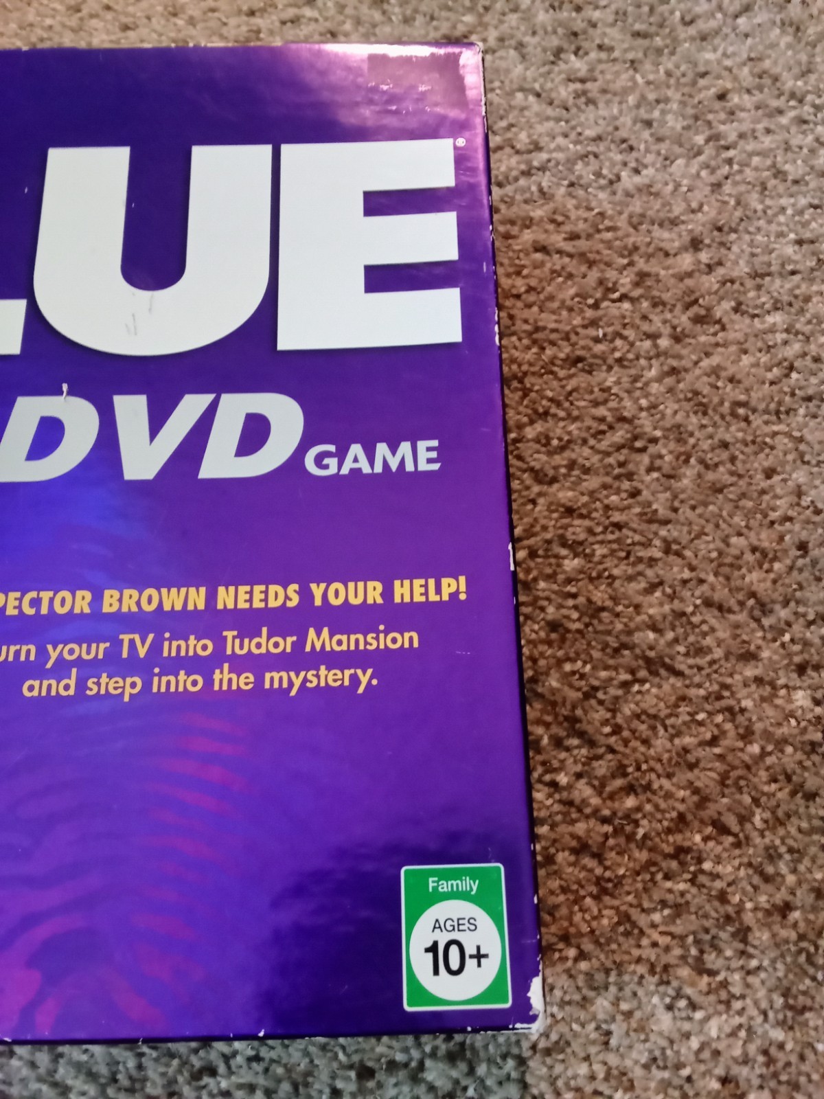 Clue DVD Parker Brothers 2006 Classic Detective Board Game Mystery. complete.