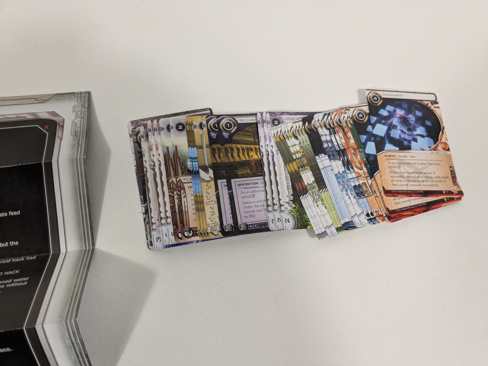 Fantasy Flight Games Android Netrunner Card Game LCG Double Time + Insert